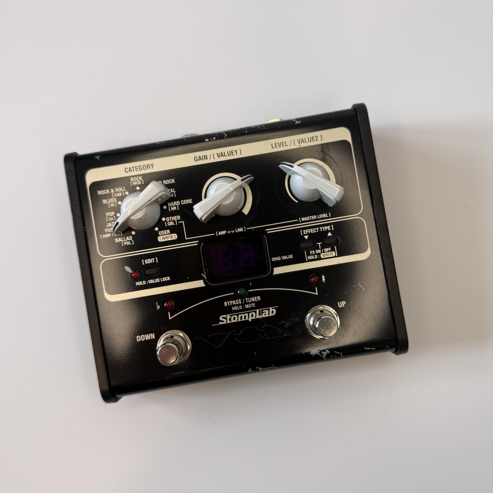 VOX StompLab SL1G Guitar Multi-Effects Processor Pedal Made in Japan