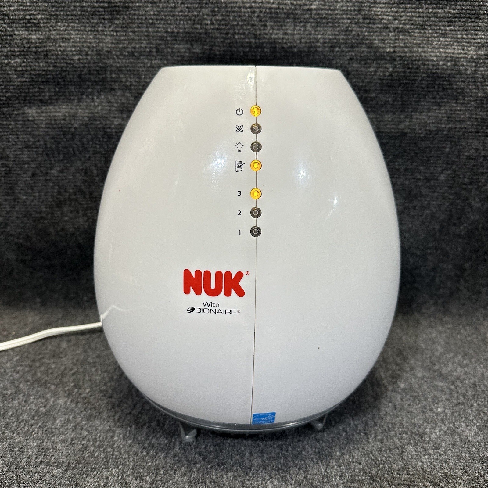 NUK 78105 HEPA-Type Air Purifier Powered by Bionaire Tested Working w/ Filter