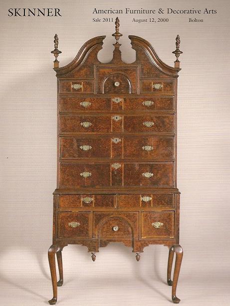 Skinner Americana Furniture Folk Art & Decorative Arts Auction Catalog Aug 2000