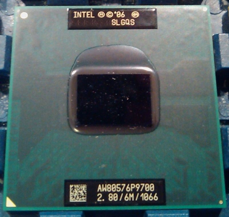 Intel Core 2 Duo P9700 - 2.8 GHz Dual-Core (AW80576SH0726MG) SLGQS 6MB/1066 CPU