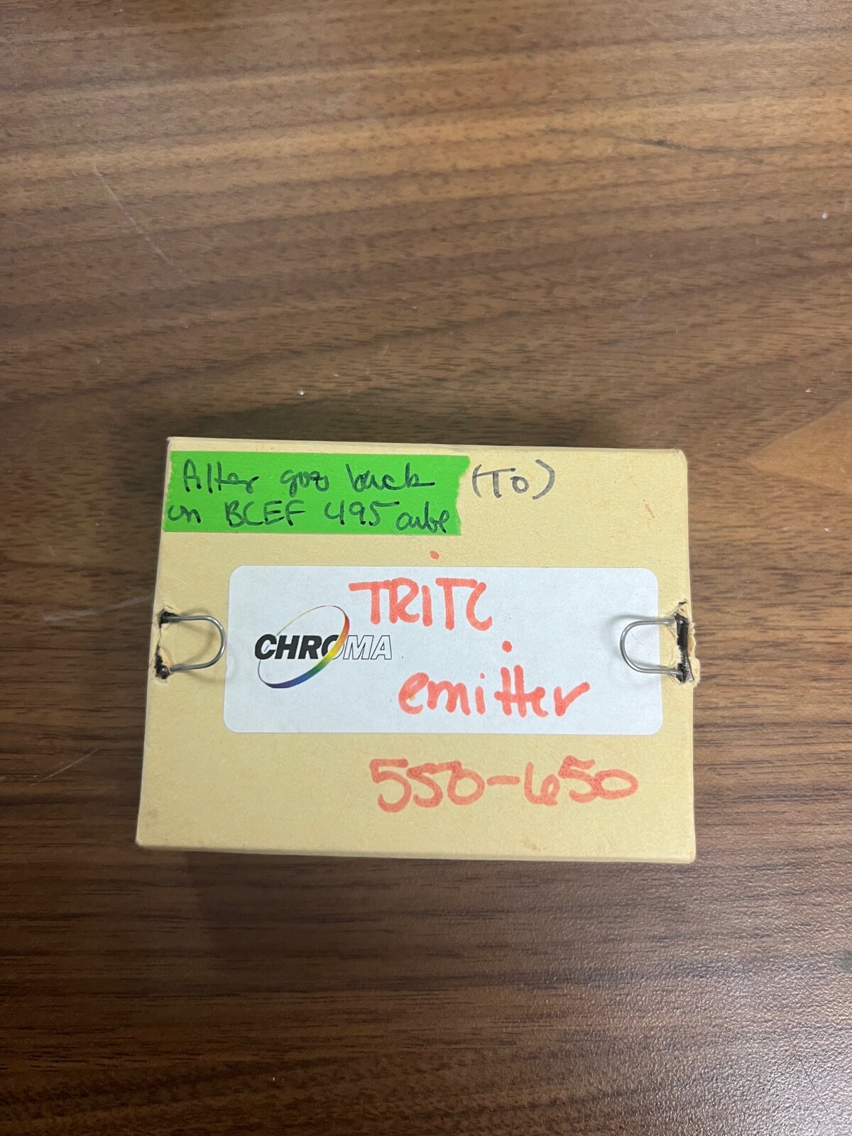 Chroma Optical Filter 41002m HQ610/75m