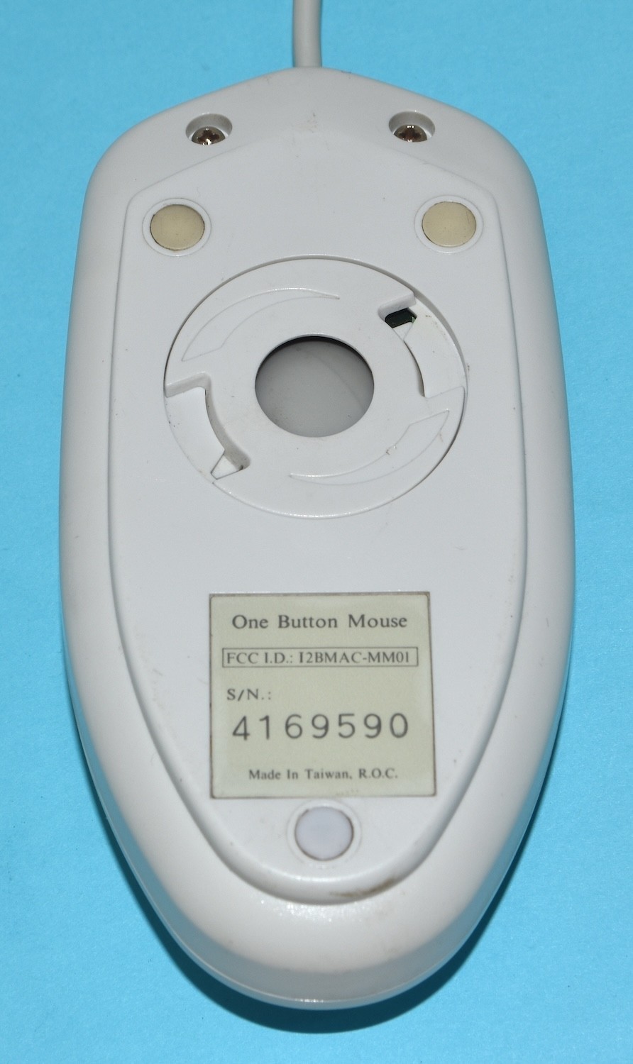 *Vintage* MacAlly One Button Mouse, ADB (Apple Desktop Bus) *Used* 12BMAC-MM01