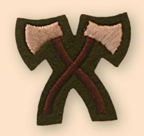 NEW OFFICIAL Assault Pioneer Badge, colour