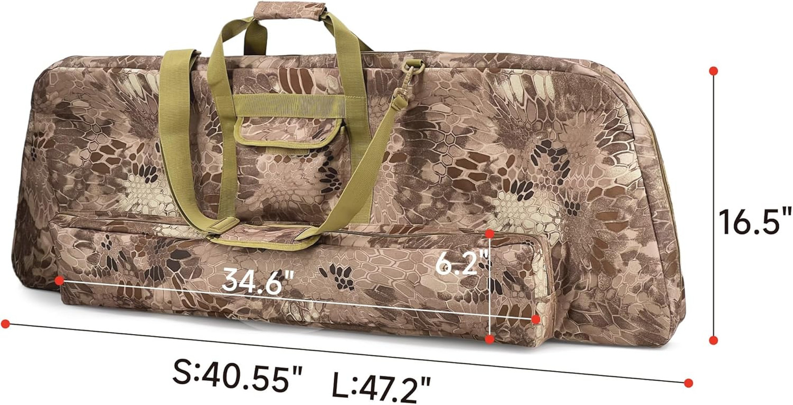 Compound Bow Case Soft Bow Case Compound Bow Carry Bag with Arrow Pocket