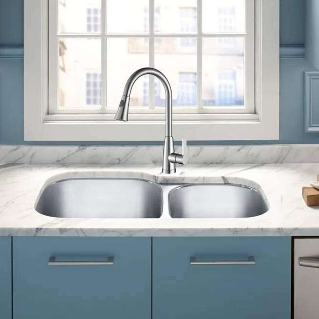 1/2x Kitchen Sink Pull-Down Faucet Sprayer Pull Out Spray Head Replacement Head