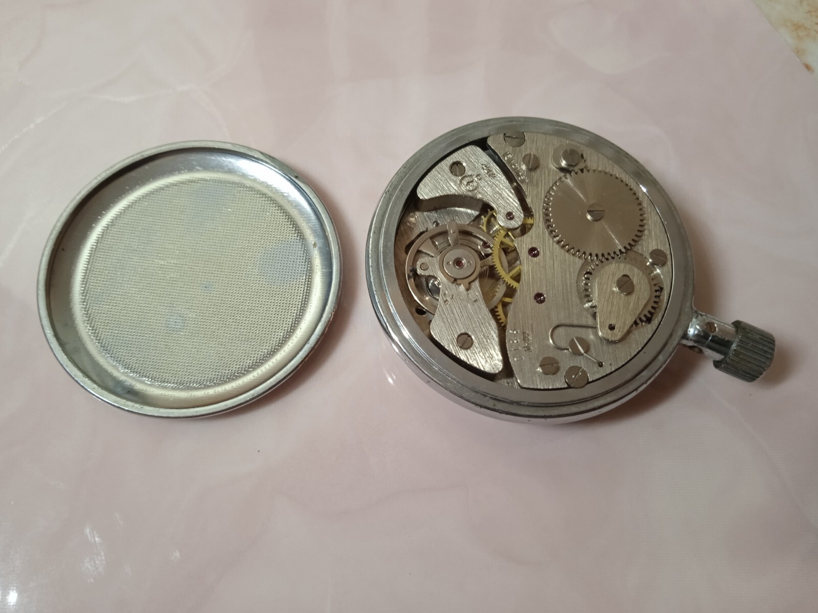 Soviet mechanical stopwatch Agat.