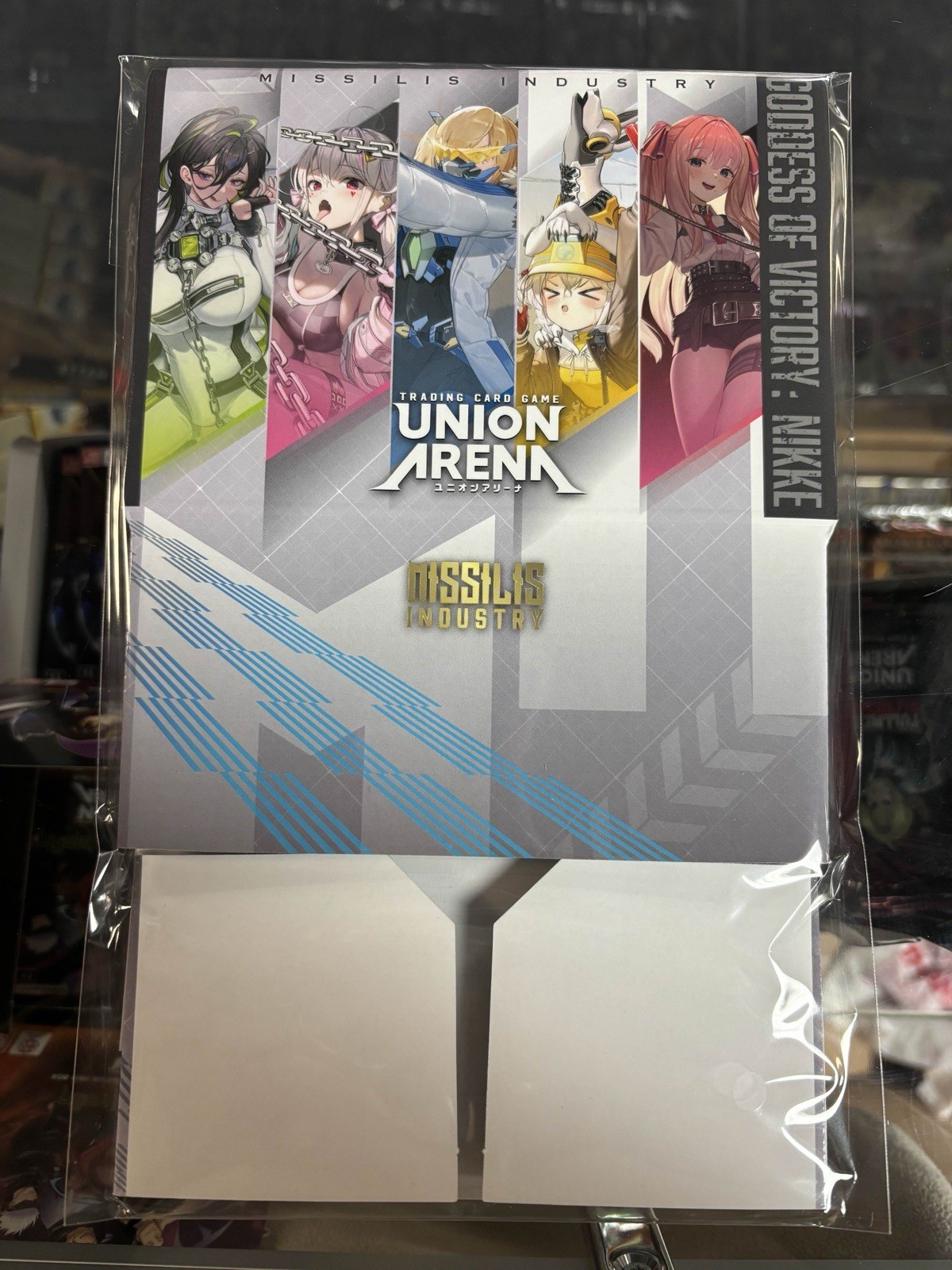 Missilis Ver. UNION ARENA OFFICIAL - GODDESS OF VICTORY: NIKKE Storage Box NEW