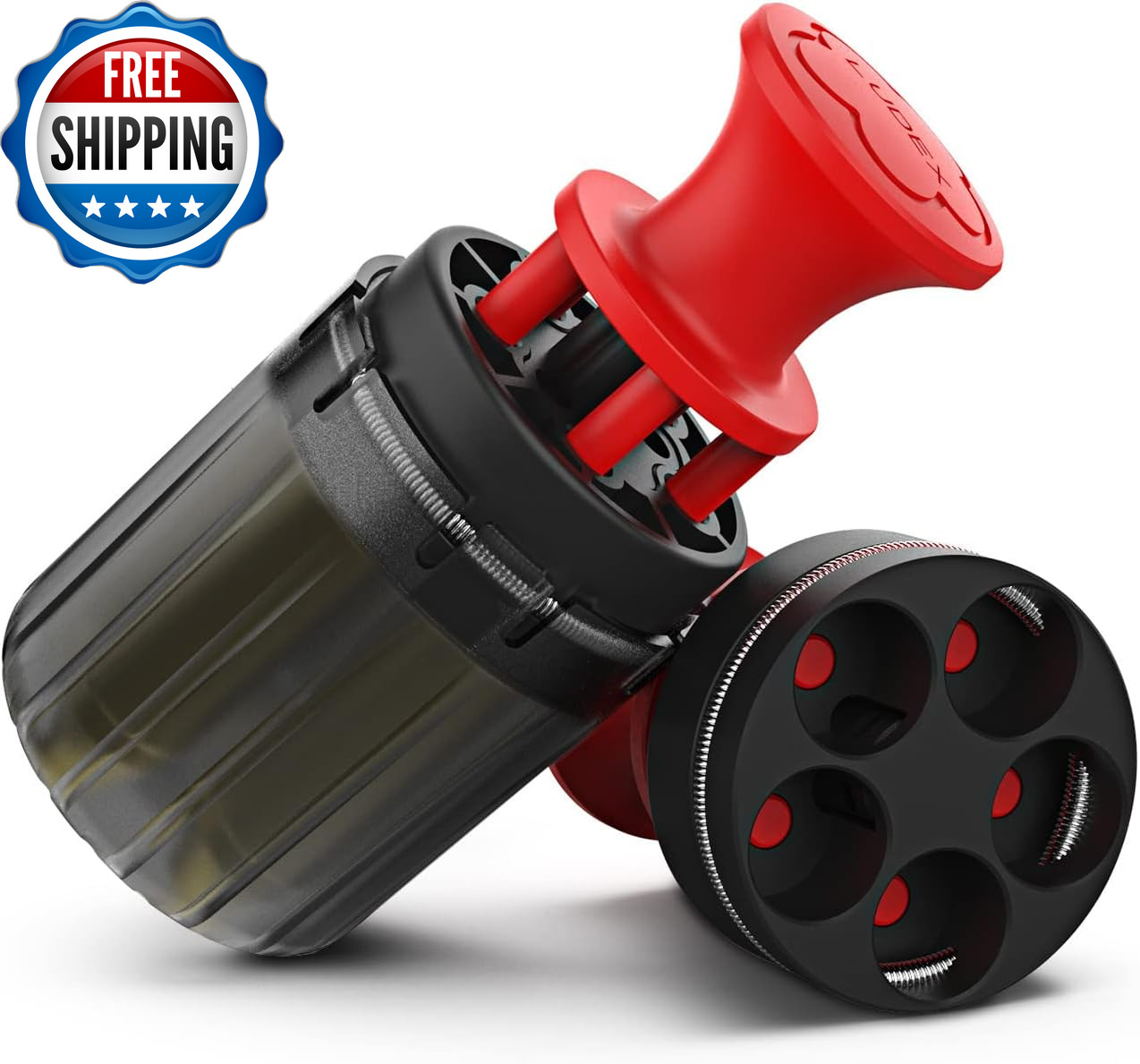5 Shot Revolver Speed Loader for .38 Special/.357 Magnum.Fits...