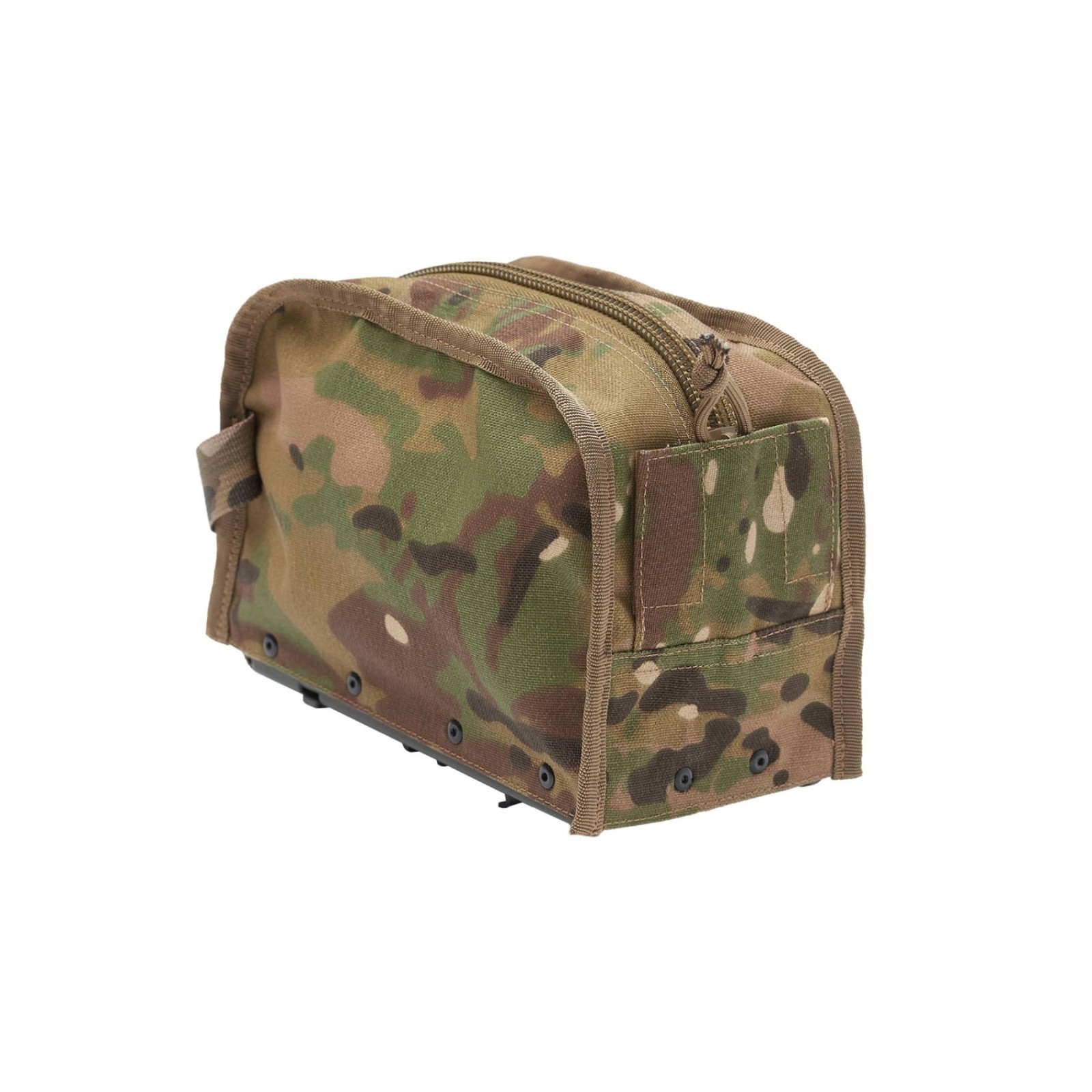 PK/PKM Soft Ammo Box 100rnd Multicam Cordura 1000D Tactical Pouch - Free Patch