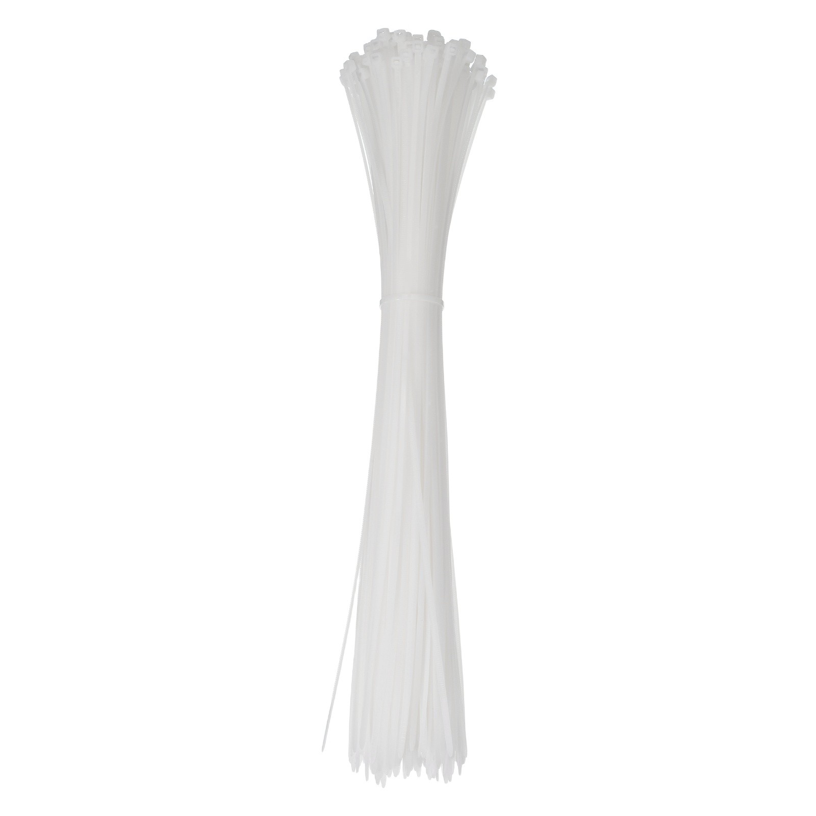 200Pcs 16 Inch x 3.6 mm Zip Ties, Self-Locking Nylon Wire Cable Ties White