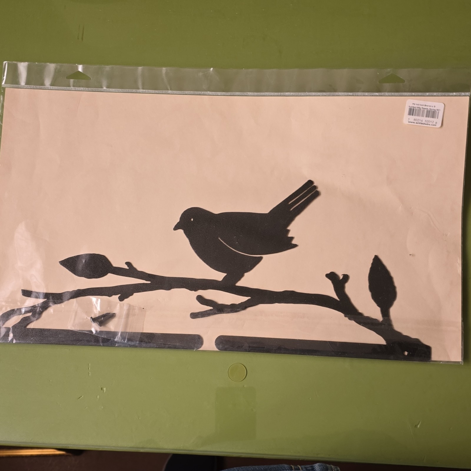 Ackfeld Manufacturing Classic Motifs Craft Holder PS 14.5 inch Bird on a Branch