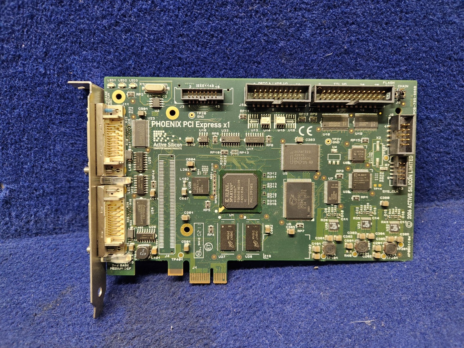 Active Silicon Phoenix PCIE AS-PHX-D48CL-PE1 Capture Camera Card