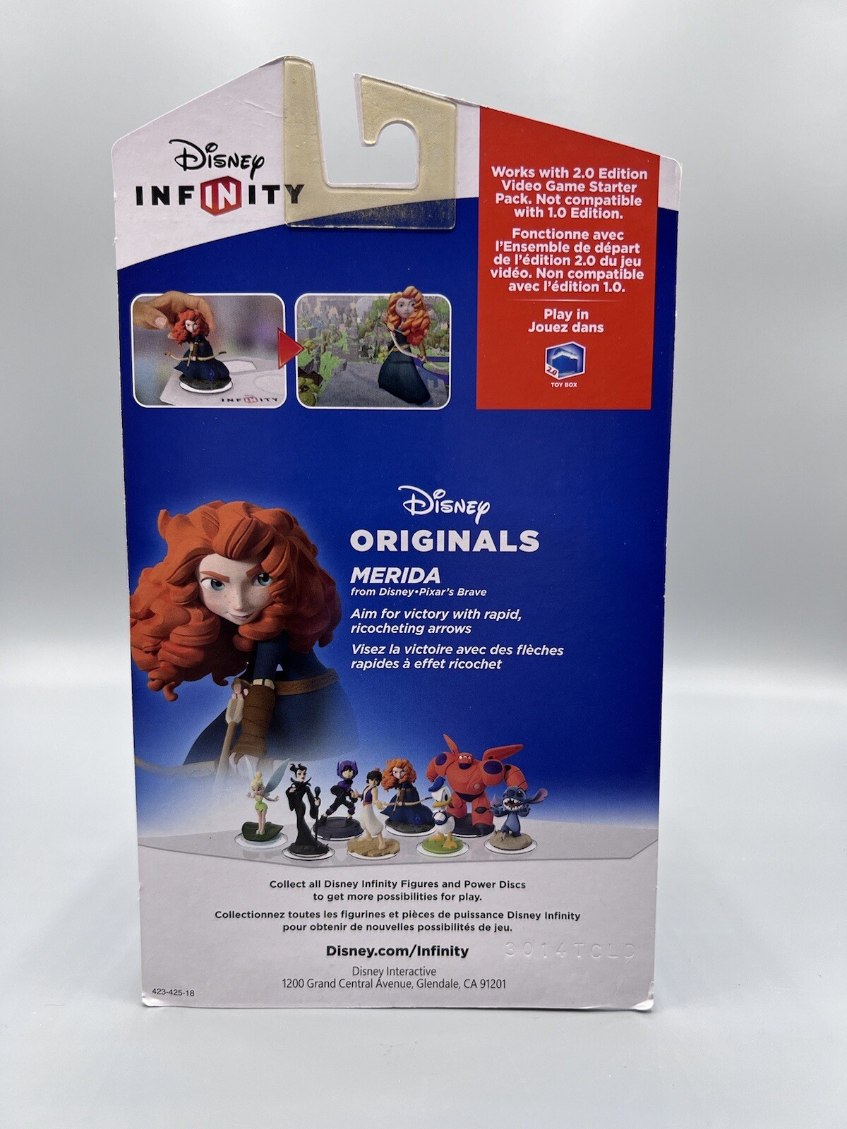 Disney Infinity 2.0 Edition Merida Action Figure New Sealed