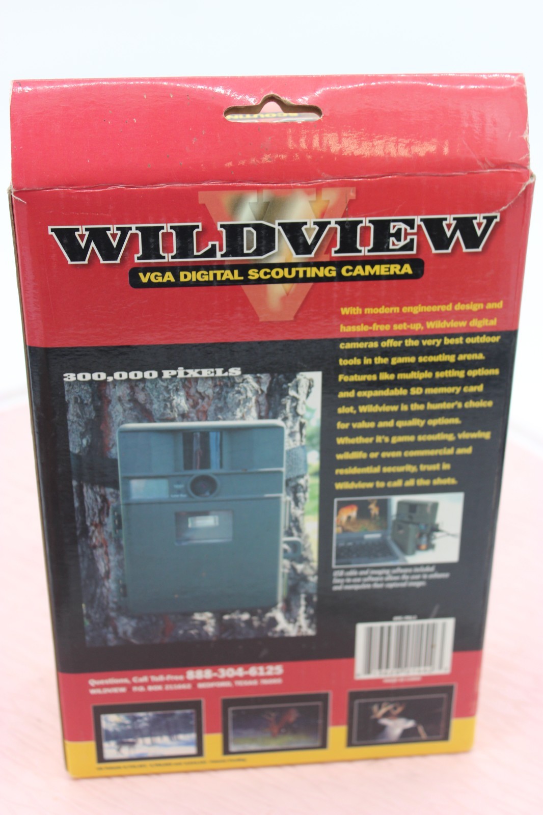 WildView STC-TGL1 Game Scouting Camera Power Tested with sd card