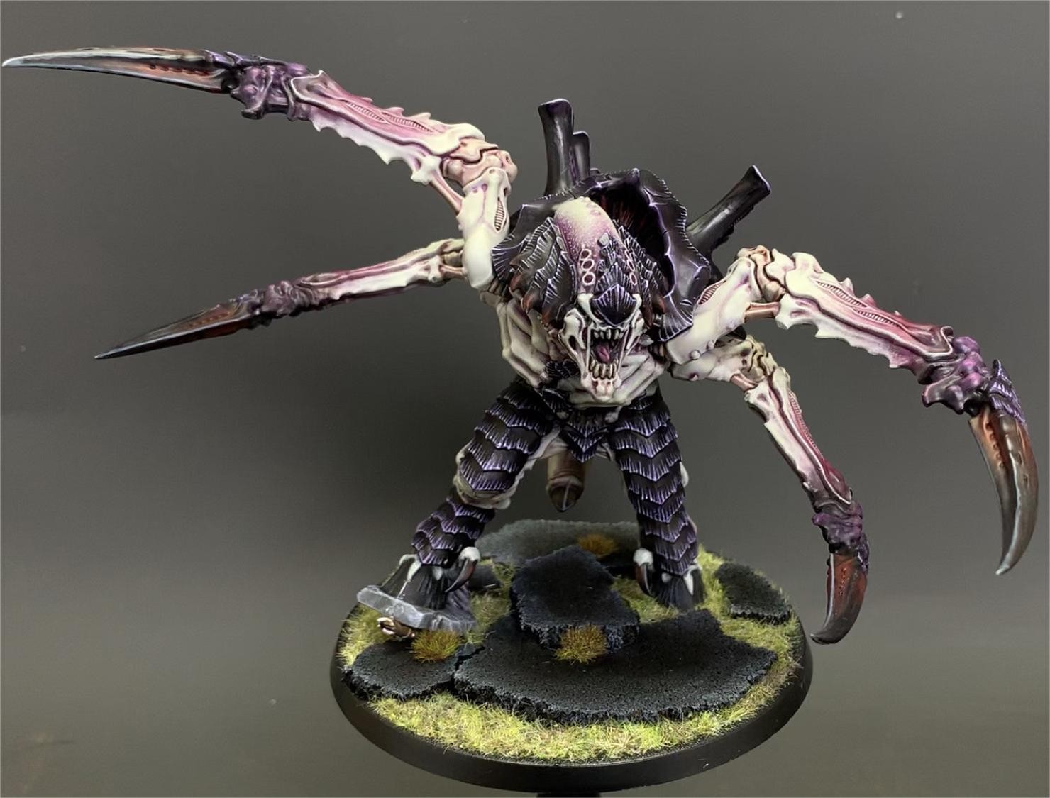 Warhammer 40k Tyranids Screamer killer Pro Painted Tabletop Miniature Commission