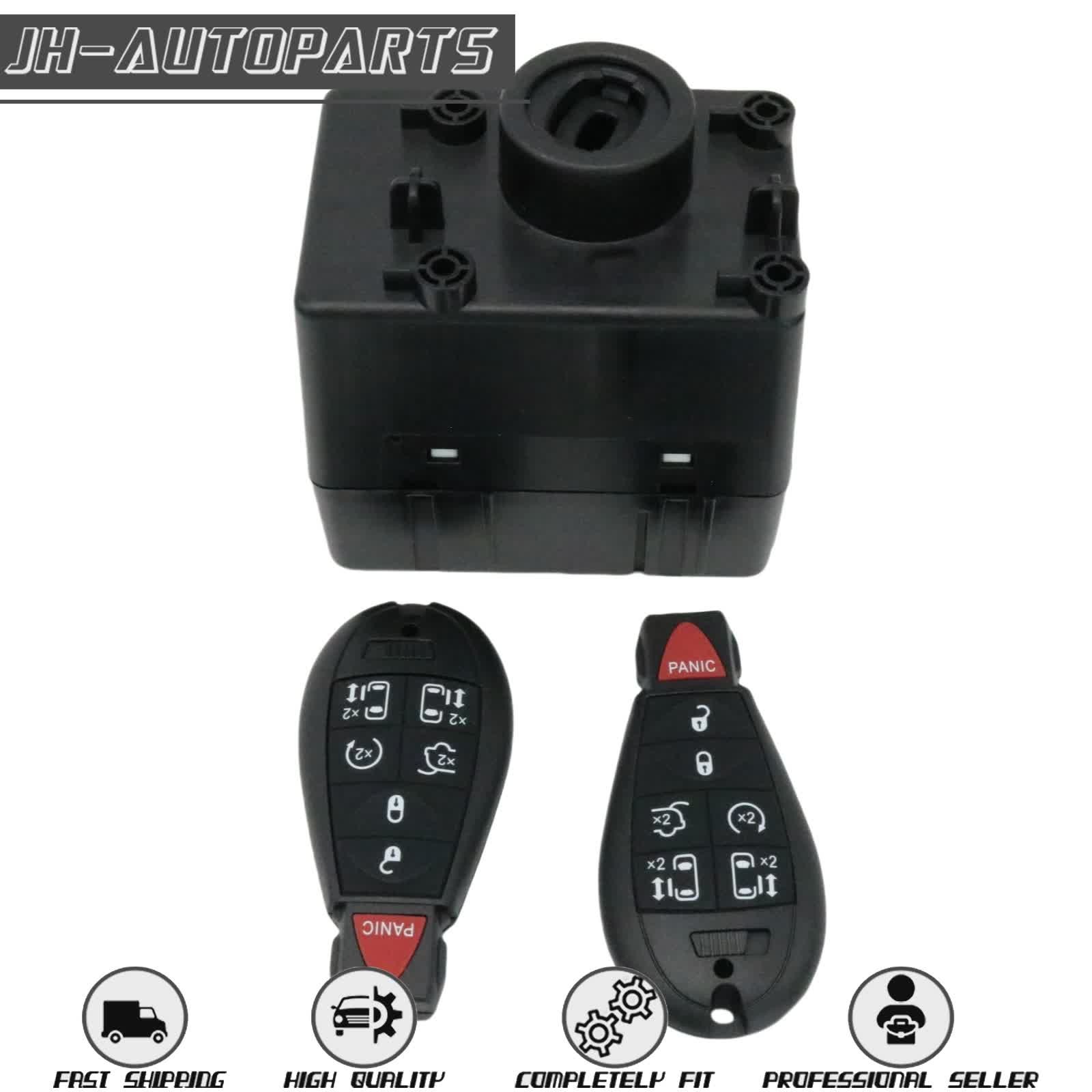 WIN Module Wireless Ignition Node Programmed w/ Keys Fits 2009-15 Dodge Ram 1500