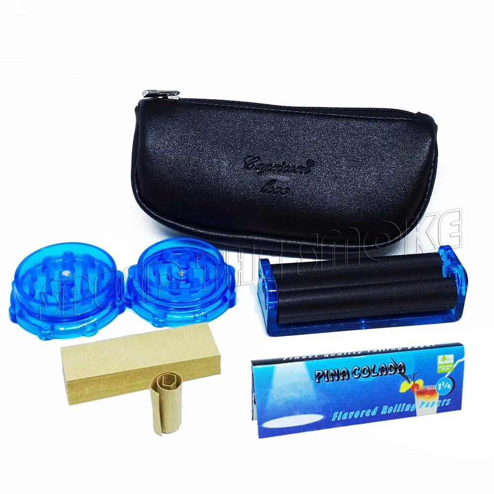 "T-Grain Prayer" Smokers Gift Set Starter Pack Rolling Papers Grinder Roller Bag