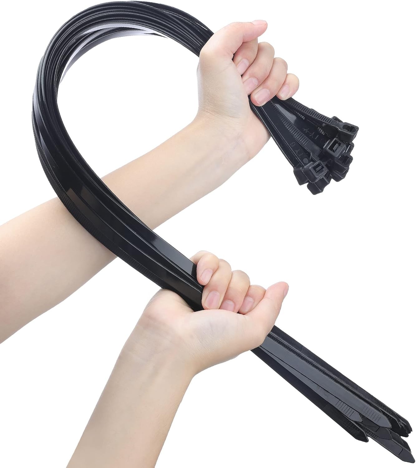 26 Inches Large Zip Ties Heavy Duty 30 Packs - Max 26 inches - 30pcs, Black