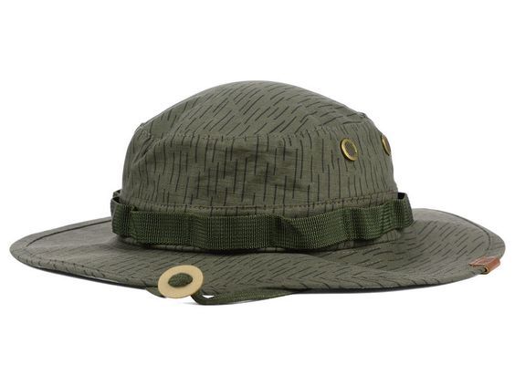 The Lieutenant Olive Drab Boonie Style Safari Bucket Cap Hat by Puma