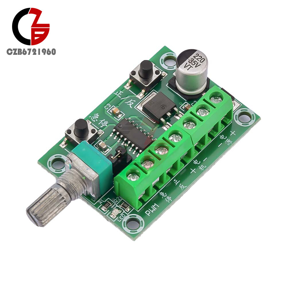 6V-30V Brushless Motor Controller PWM Speed Controller For 3650 3525 2418 2430