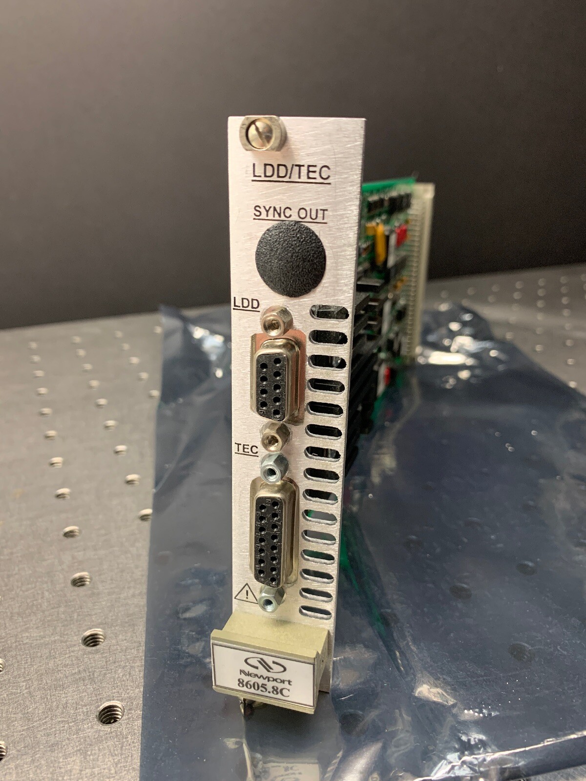 Newport 8605.8C Laser Diode and TEC Controller Card for 8008 Modular Controller