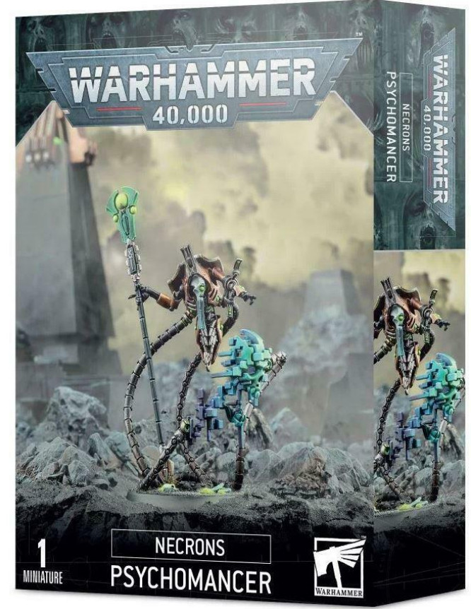 Necrons Psychomancer - Warhammer 40k - Brand New! 49-33
