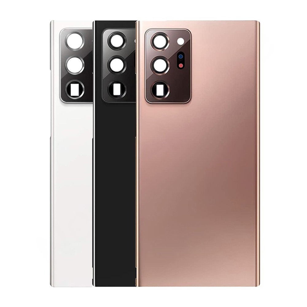 Back Cover Glass With Camera Lens For Samsung Galaxy Note20 Ultra N9860 AAU