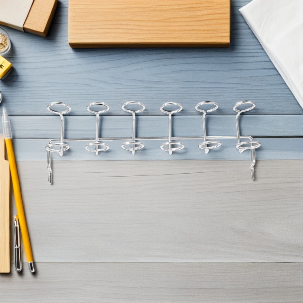2Pcs Pegboard Tool Holders Heavy Duty Metal Hooks for Workshop Small Tools