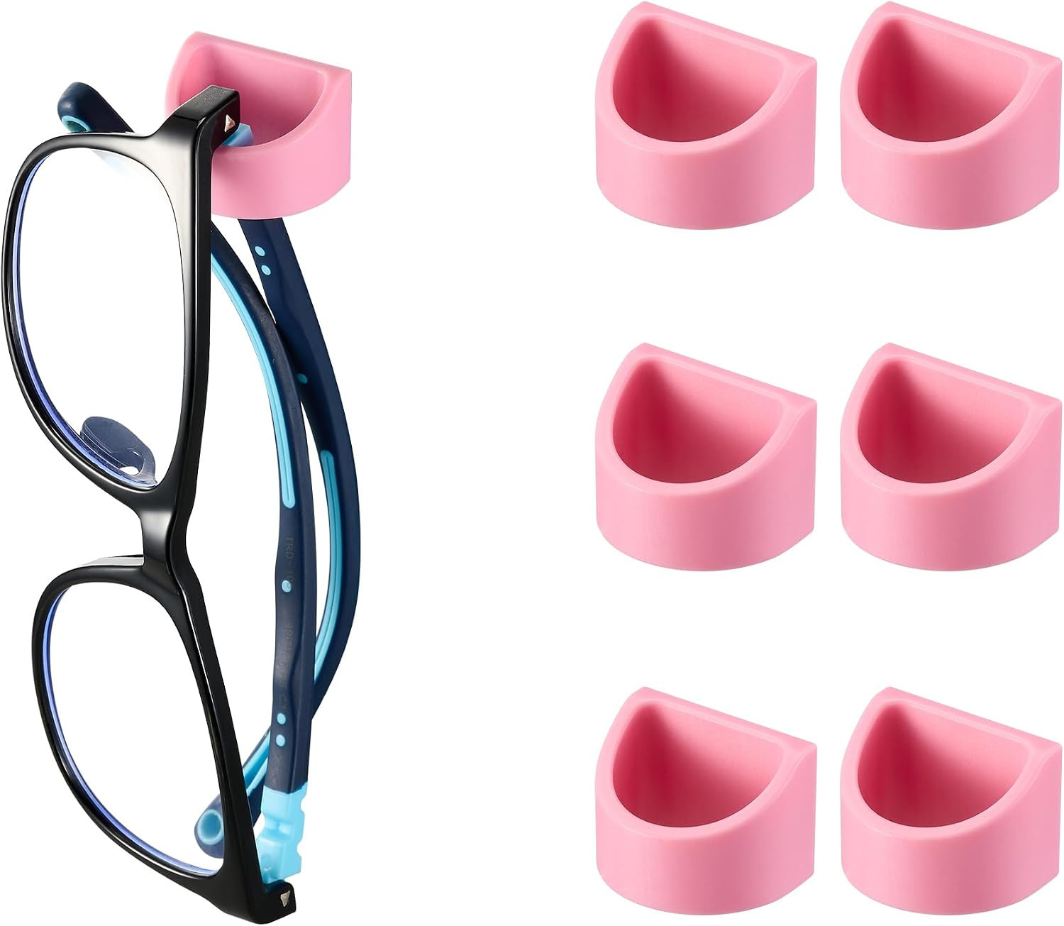 Sunglass Organizer 6 Pack, Glasses Holder & Eyeglass Holder for Eyewear, Sunglas