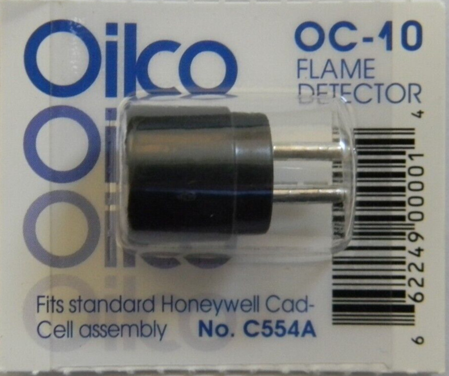 Oil Burner Cad Cell Eye C554A Replaces OC-10, Honeywell 130367, 124607, Beckett