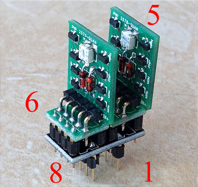 HiFi DUAL Channels Full Discrete Op Amp Module replace OPA2604 LME49720