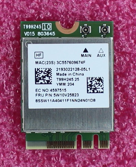 5W10V25823 - Lenovo 8852AE M2 Wireless Card MT7921