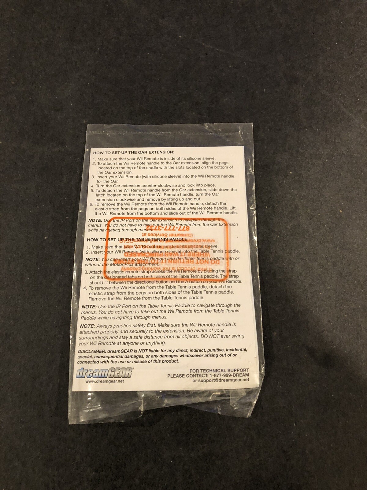 Nintendo Wii Big Deal Pack Inserts Sealed