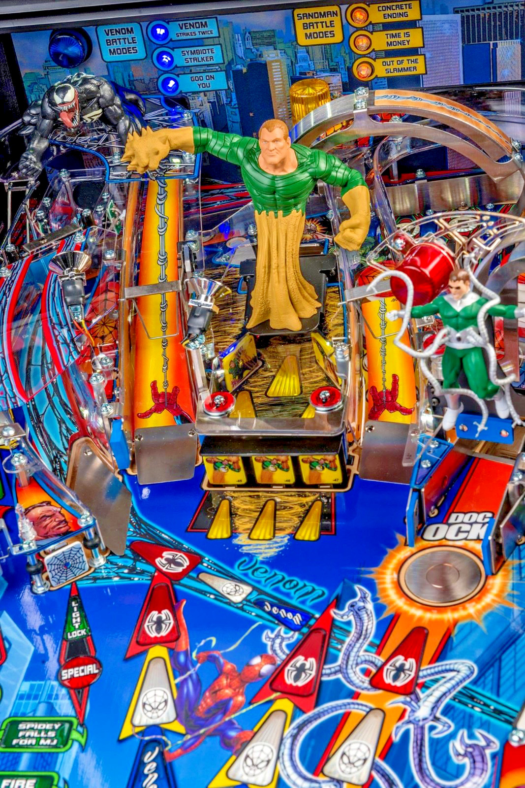 Spiderman Pro Pinball Machine by Stern