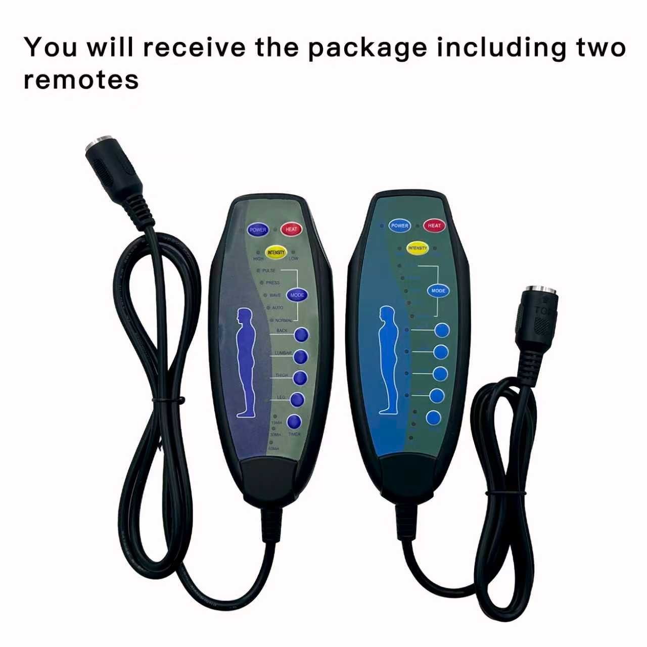 8 Pin Female Plug Massage Remote Hand Control for Massage Recliner Sofa Chairs
