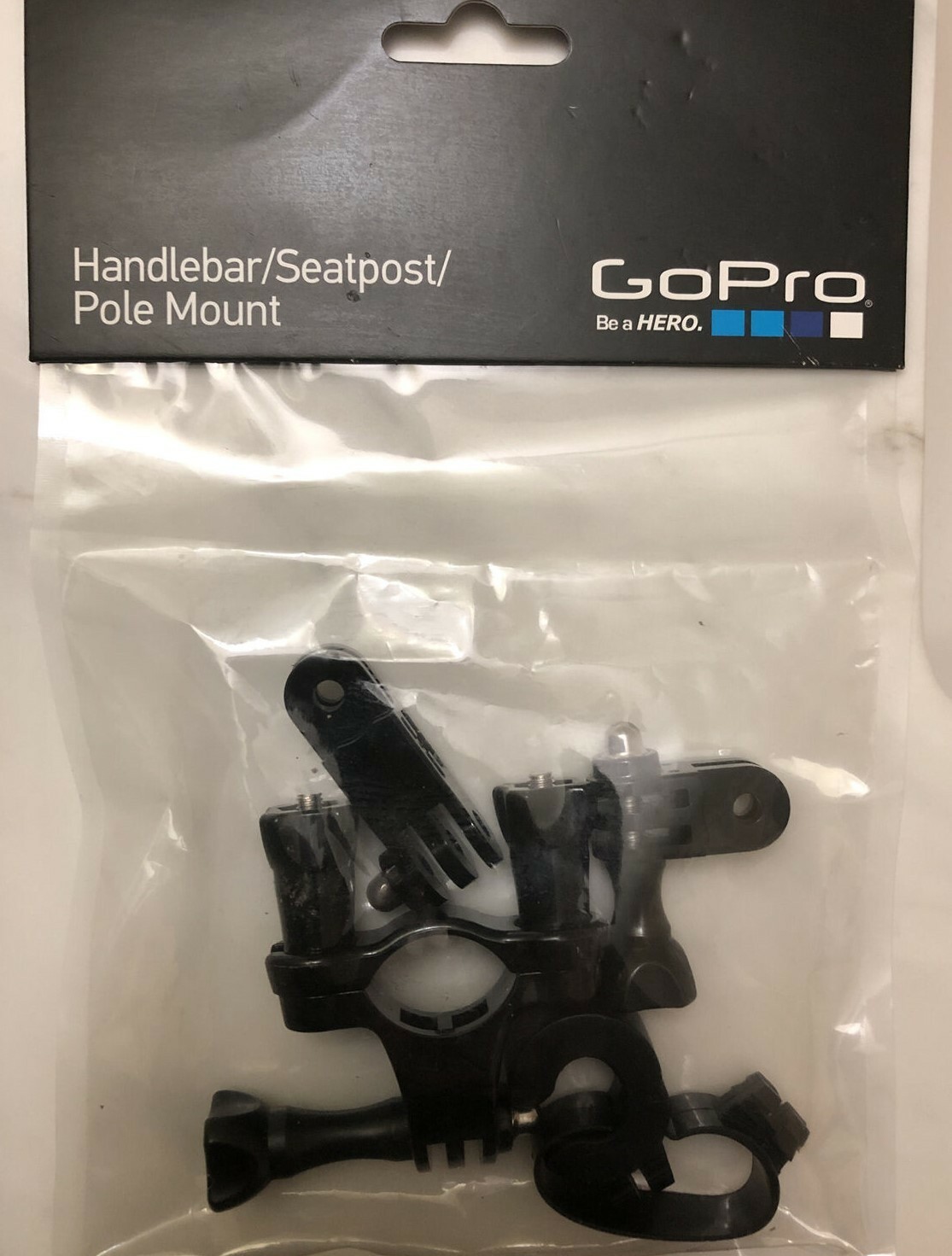 GoPro Handlebar Pole Seat Post Mount - Fits .75" - 1.4" | OEM Model: GRH30