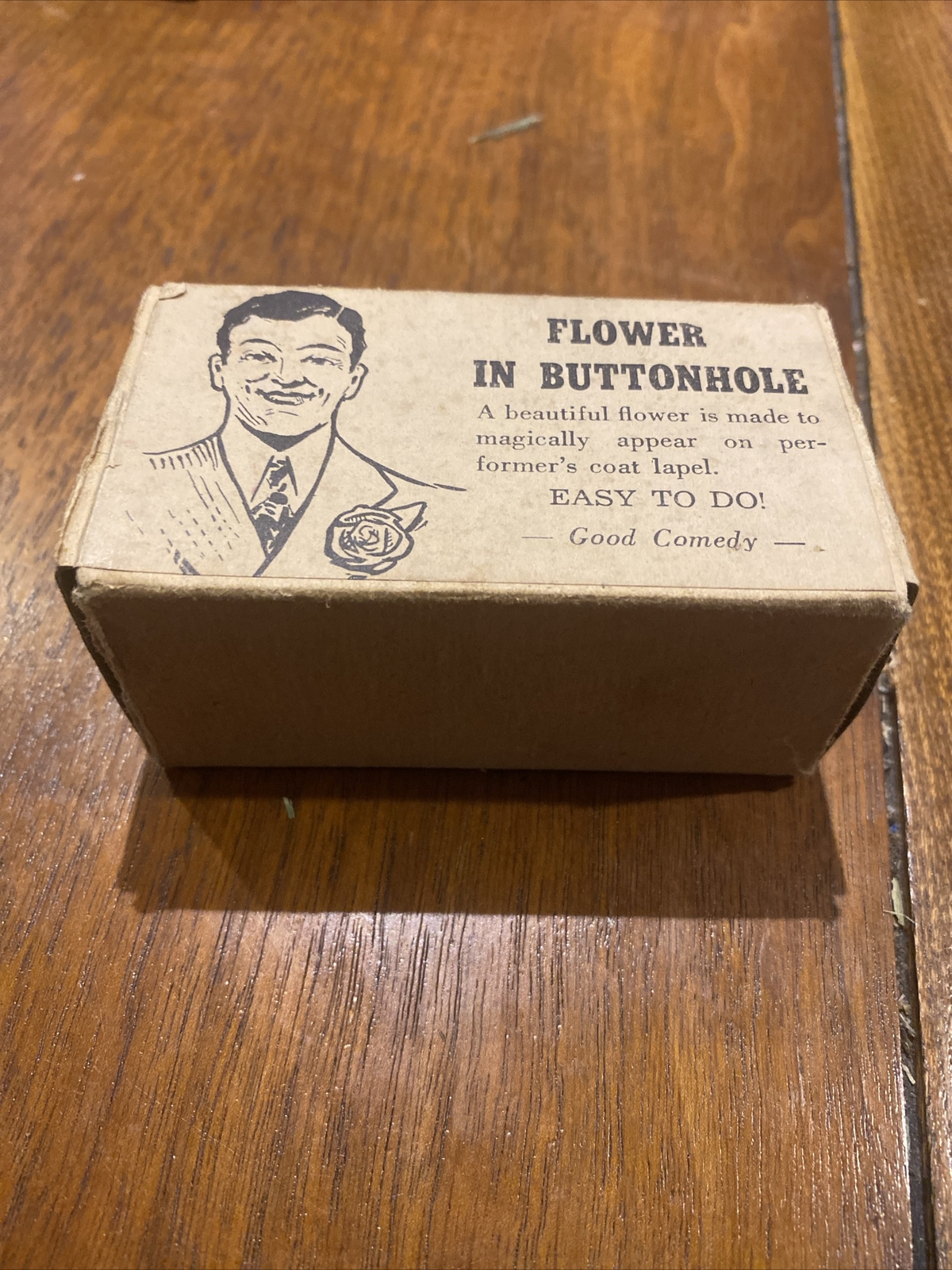 Flower in Button hole magic box only 4 X 2 X 2