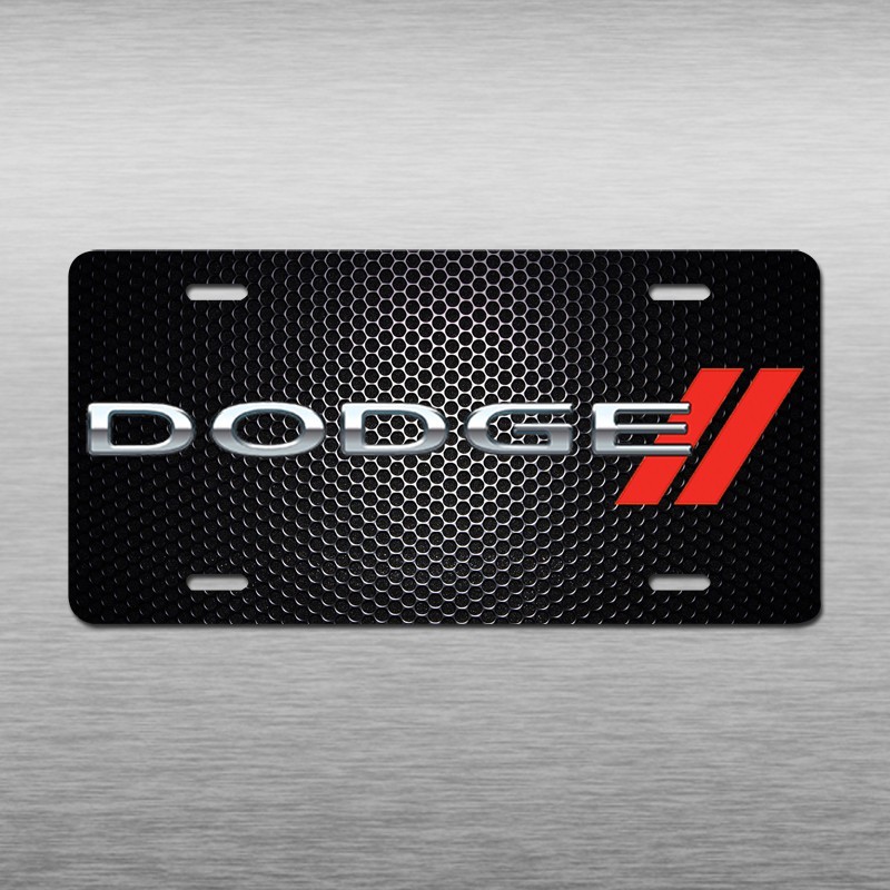LICENSE PLATE Dodge Charger Durango Hornet Black Sport Car Truck SUV Car Tag