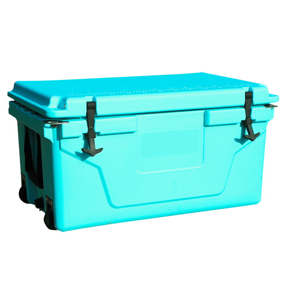 Hot Selling Blue color 65QT Outdoor cooler fish ice chest Box 2022 Popular Campi