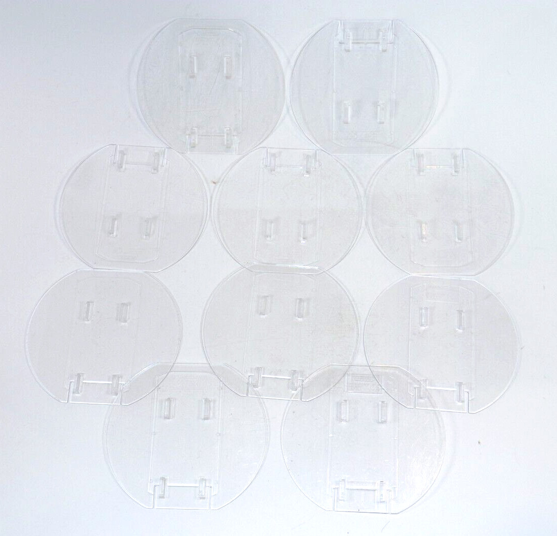 LOT OF 10 AUTHENTIC ORIGINAL NINTENDO STAND BASES RVL-019