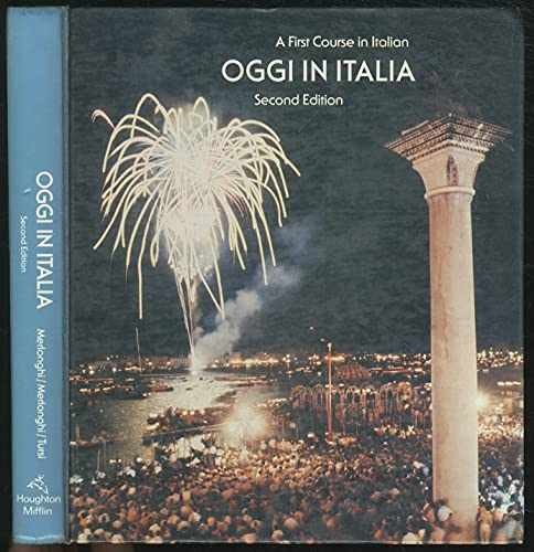 Oggi in Italia A First Course - Hardcover, by Merlonghi Franca Celli - Very Good