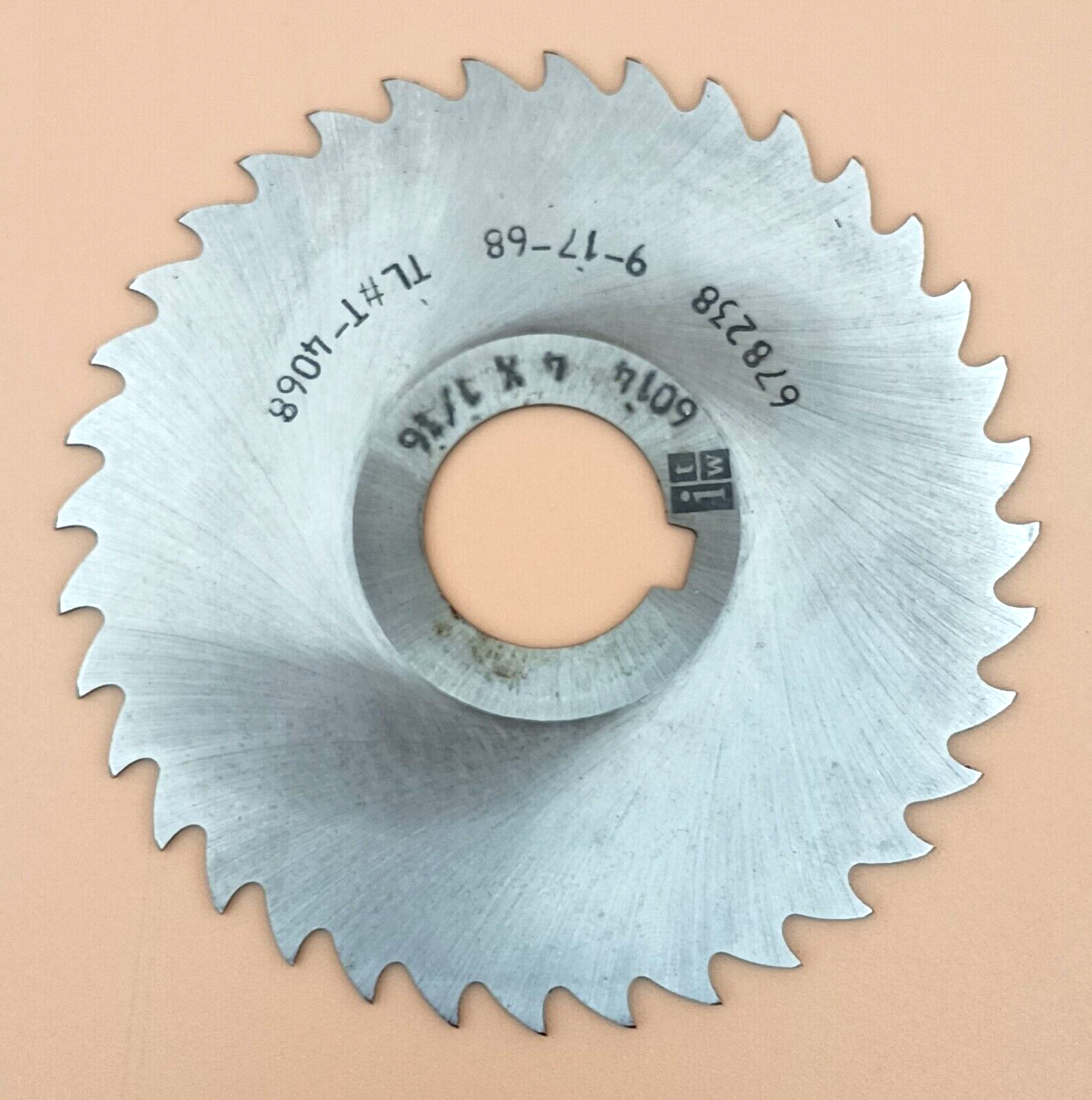 ROBBJACK C40-0625-32-72 4" Diameter 1" Arbor 72 Teeth Solid Carbide Saw