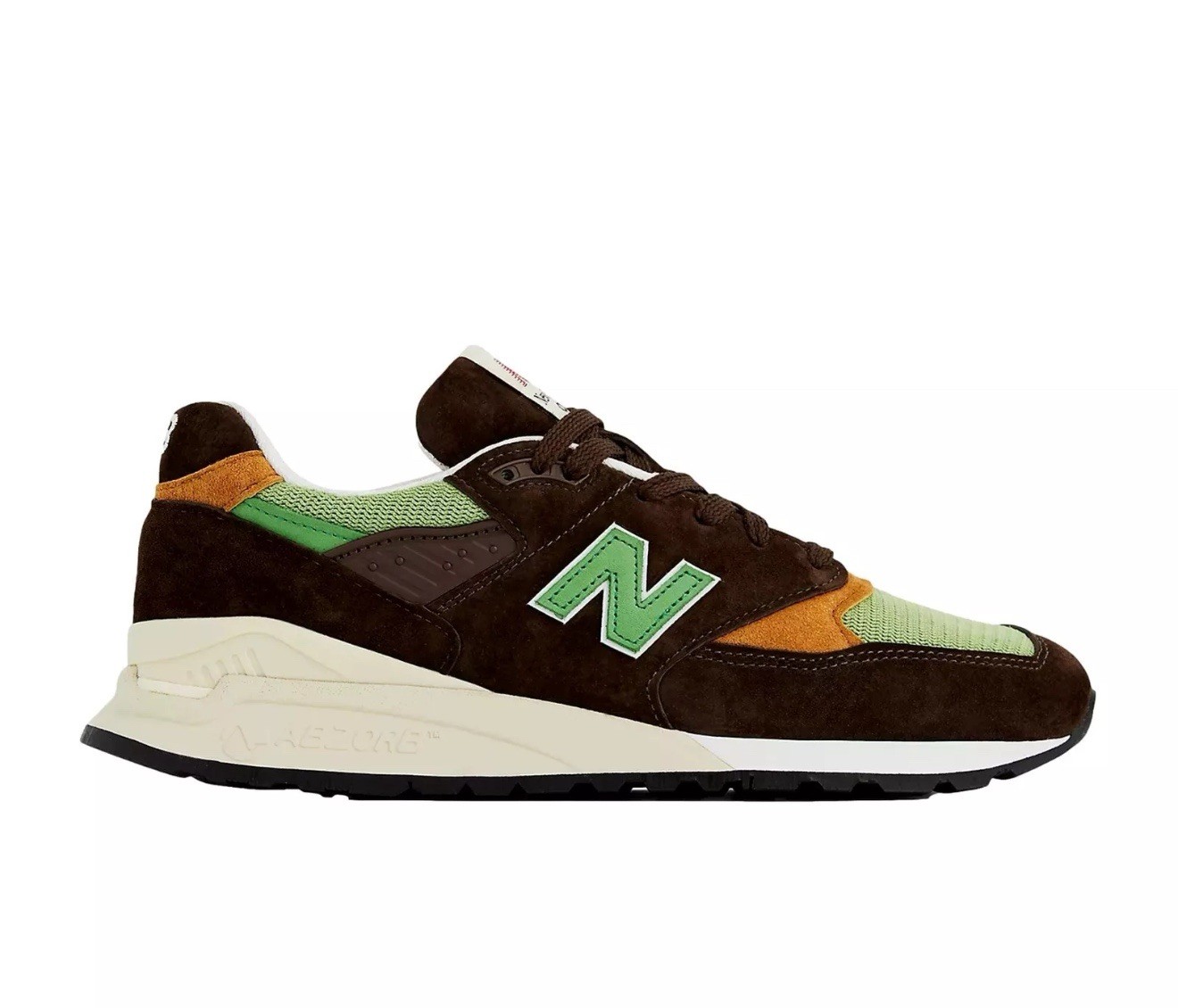 New Balance 998 Made in USA Teddy Santis Sneakers Brown U998BG Mens Size Shoes