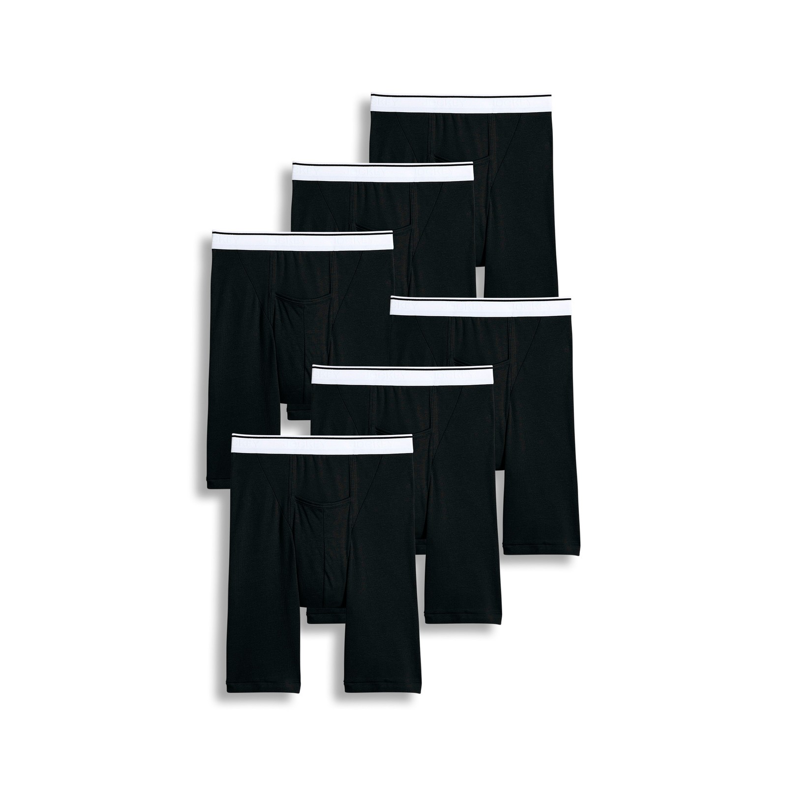 Jockey Men's Pouch 10" Midway Brief - 6 Pack