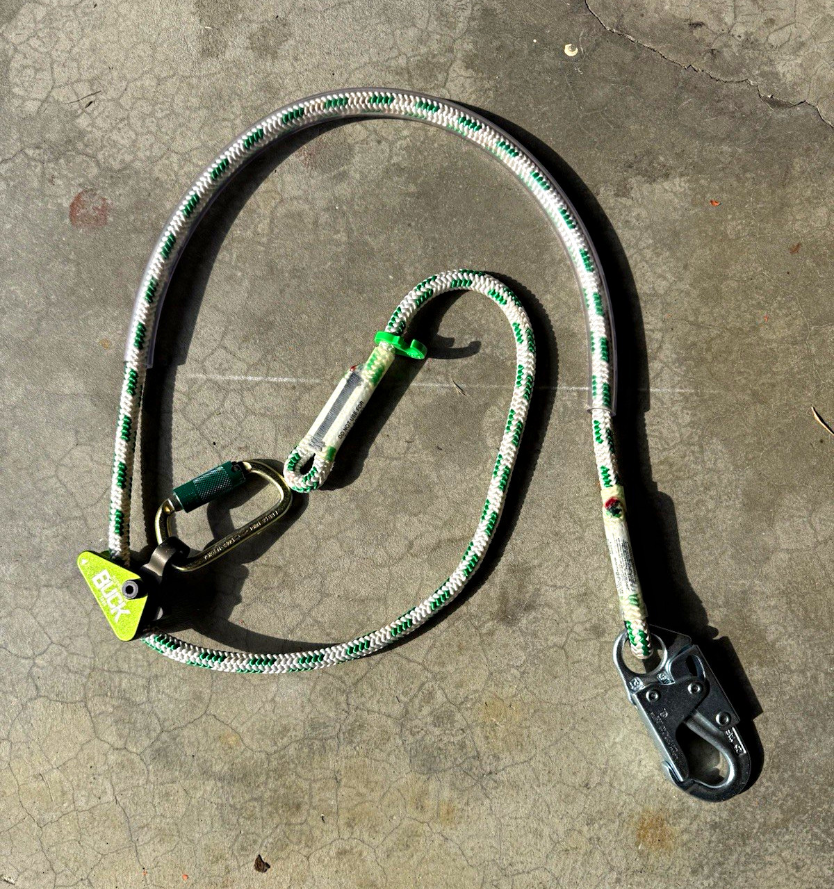 Buckingham BuckAdjuster  Adjustable Positioning Lanyard ( 6 FOOT )