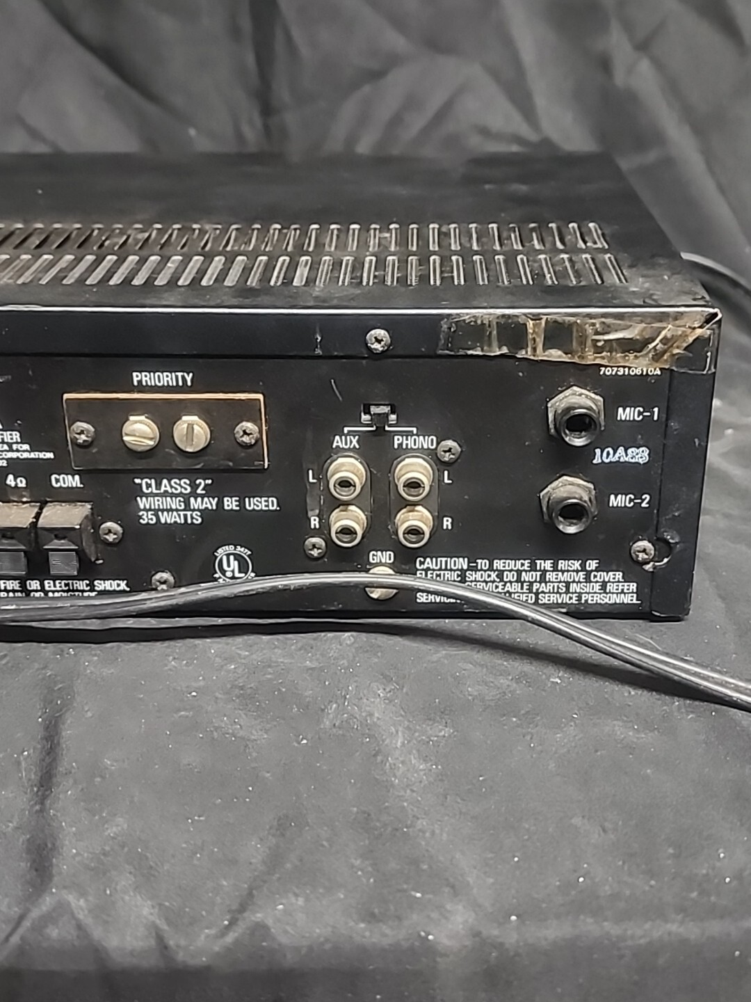 Realistic MPA-40 35 Watt P.A Amplifier - TESTED & WORKING