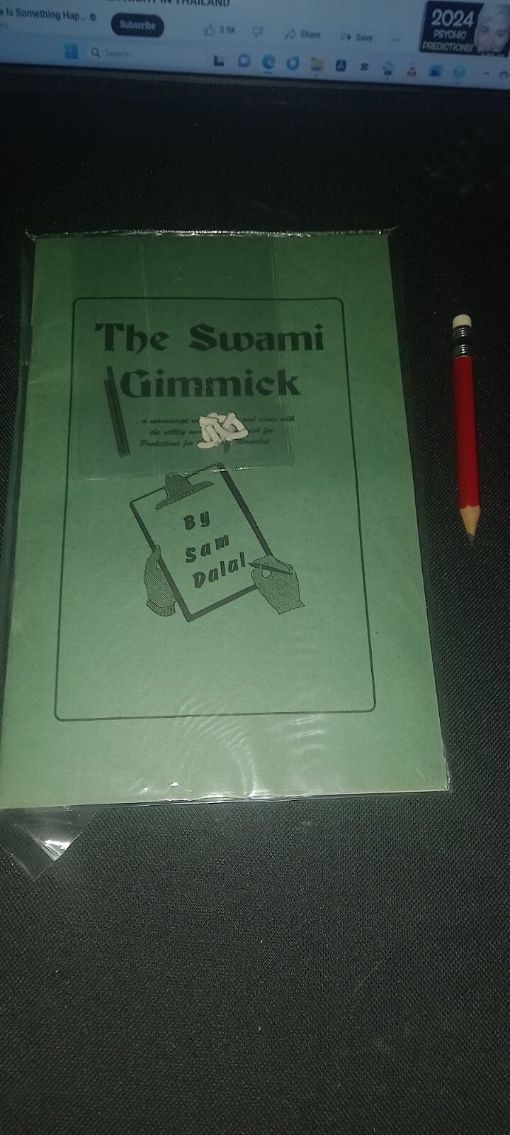 The Swami Gimmick by Sam Dalal plus Gimmicked Pencil