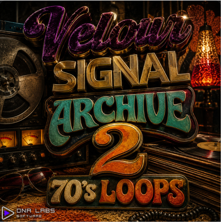 Velour Signal Archive 2 - 70's Loops - Loaded on a Physical USB Drive