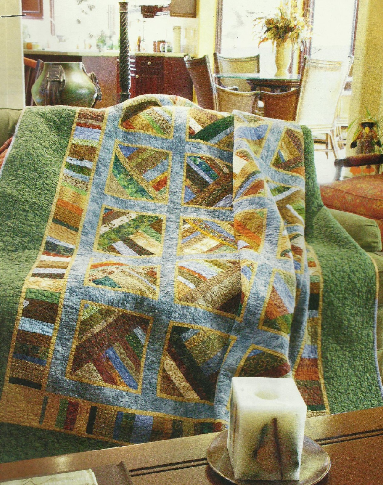 D0035 SONJA'S WINDOWS  QUILT PATTERN/INSTRUCTIONS