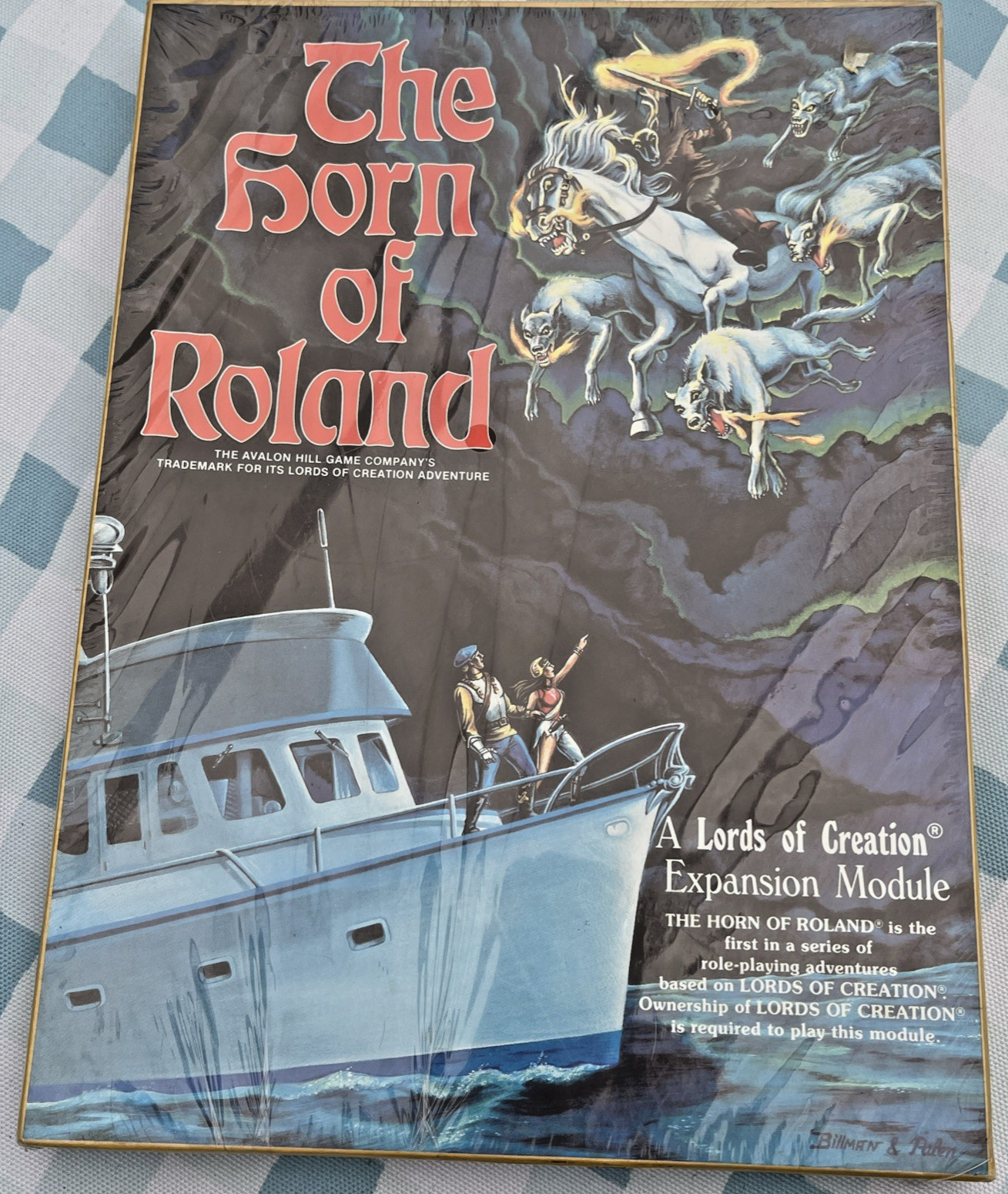 THE HORN OF ROLAND SEALED Boxed Set Avalon Hill #8581 Lords of Creation Module